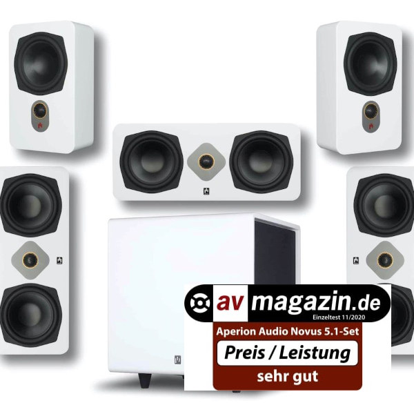 Novus-Set von AperionAudio beim AV-Magazin zum Test!