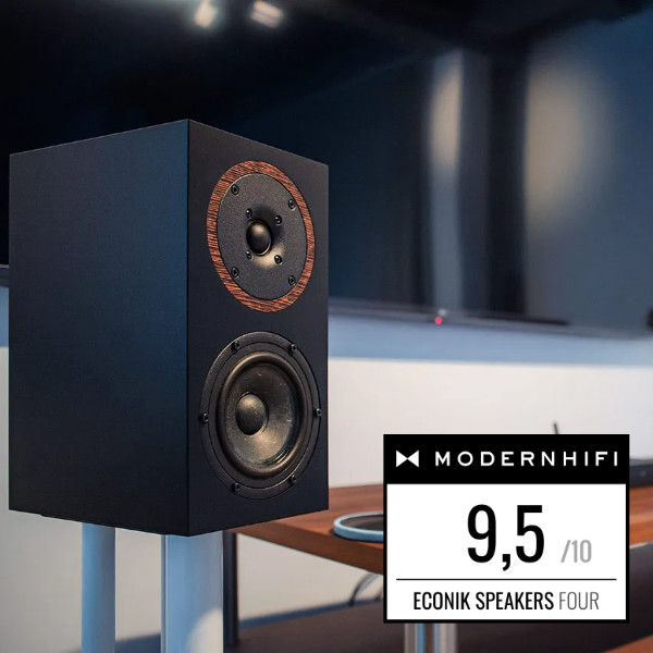 Econik FOUR mit 9,5 von 10 Punkten bei Modernhifi!