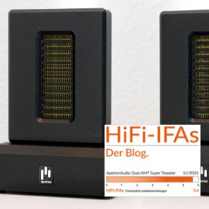 Outstanding 5.6 out of 6 points for the Dual AMT Super Tweeter at the Hifi IFAs