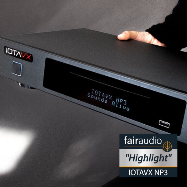 IOTAVX NP3 receives "Highlight" award from Fairaudio