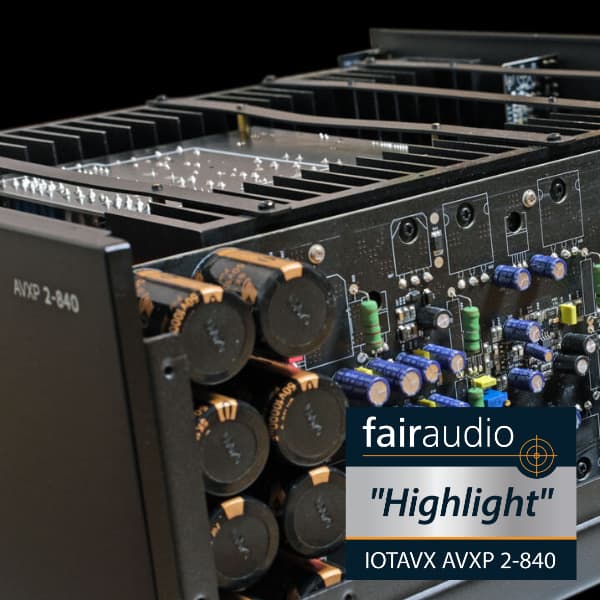 IOTAVX AVXP 2-840 awarded as "Highlight" by Fairaudio!